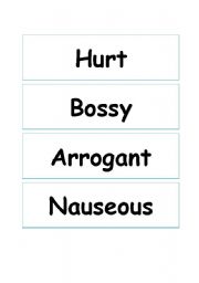 English Worksheet: How do you feel? #1