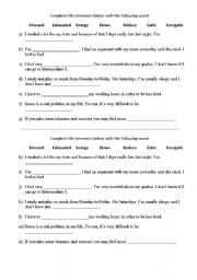 English Worksheet: Fighting stress, staying healthy