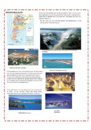 English Worksheet: what do you know about Argentina? 2