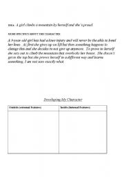 English worksheet: idea