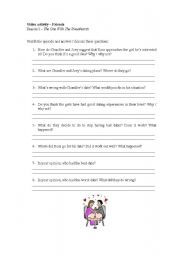 English Worksheet: Friends video activity - Dating