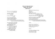 English Worksheet: Yellowcard - Lights and sounds