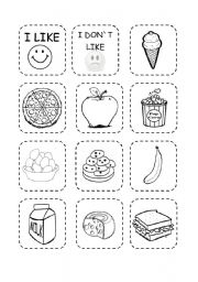 English Worksheet: cut and paste