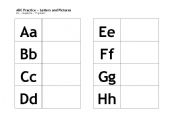 English worksheet: Alphabet sounds and simbol