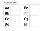 English Worksheet: Alphabet sounds and simbol