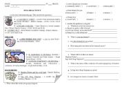 English worksheet: Entertainment