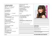 English worksheet: Song La la land- Demi Lovato