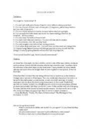 English Worksheet: METROSEXUAL