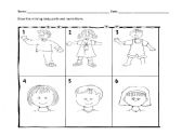 English worksheet: Parts of the body