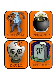 SET 2 - HALLOWEEN FLASHCARDS