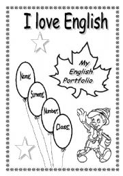 English Worksheet: my english portfolio