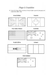 English Worksheet: English Speaking Countries