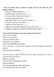 English worksheet: grammar &guide writng