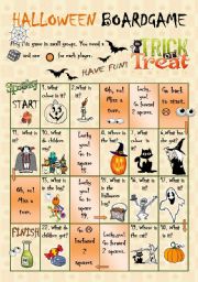 Halloween Boardgame