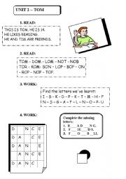 English Worksheet: reading for beginners