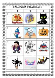 Halloween Worksheet