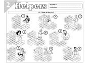 English Worksheet: Helpers - 02 (+ Answer Key)