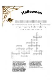 English worksheet: Halloween