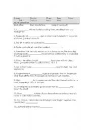 English Worksheet: Corresponds to 