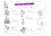 English Worksheet: Jobs 