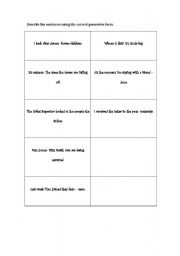 English worksheet: Possessive Case