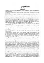 English Worksheet: Angels & Demons