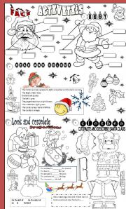 English Worksheet: christmas