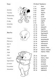 English Worksheet: dats