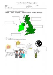 English Worksheet: personal data worksheet