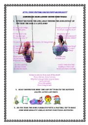 English Worksheet: lemonhead song