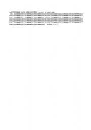 English Worksheet: test paper