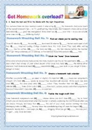 STUDY SKILLS TIPS- GOT HOMEWORK OVERLOAD?