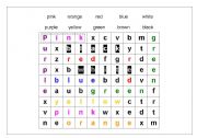 English Worksheet: Wordsearch