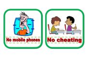 English Worksheet: Classroom Rules (part 2)