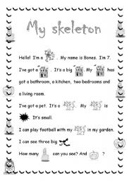 English Worksheet: Halloween