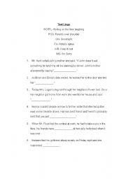 English Worksheet: Text Lingo Worksheet