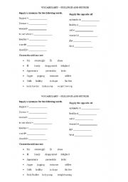 English Worksheet: feelings and fitness