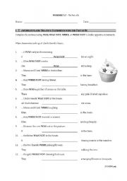 English Worksheet: Verb to be 