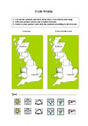 English Worksheet: Weather