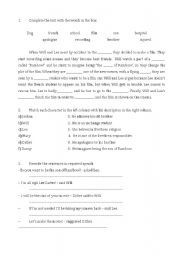 English Worksheet: Son of Rambow