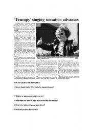 English Worksheet: Susan Boyle