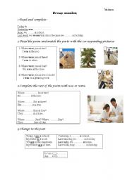 English Worksheet: The simple past