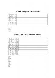 English worksheet: PAST SIMPLE