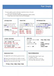 English Worksheet: PAST SIMPLE