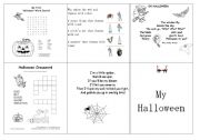 Halloween minibook