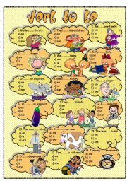 English Worksheet: verb to be