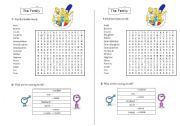 English Worksheet: The family