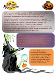 English Worksheet: Happy Halloween