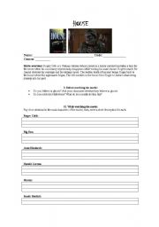 English worksheet: Halloween special for EFL/ESL learners