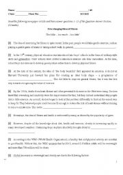 English Worksheet: reading comprehension_About Fitness